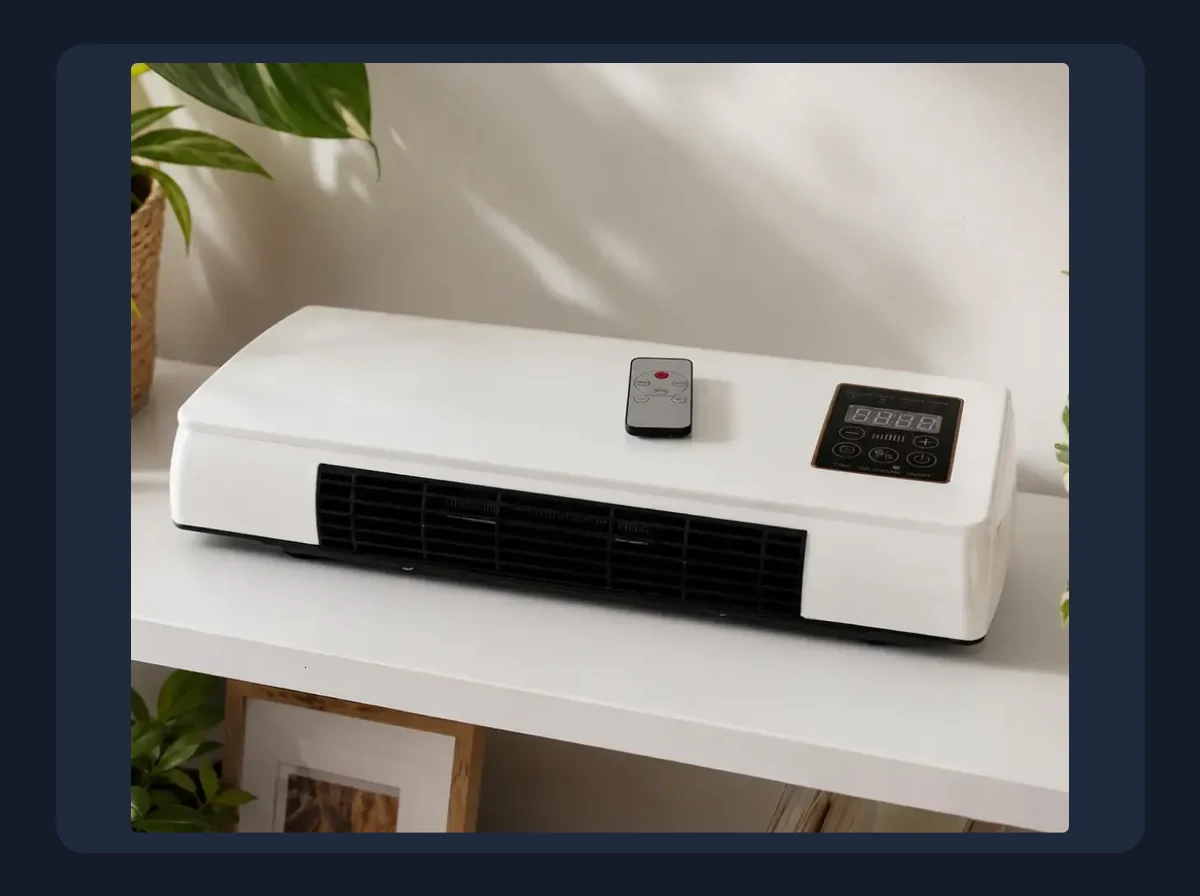 Cozy Cove Pro™ RapidHeat™ Ceramic Cyclonic Space Heater (2026 Edition) Package Contents